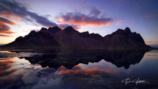 The Vestrahorn Mountain