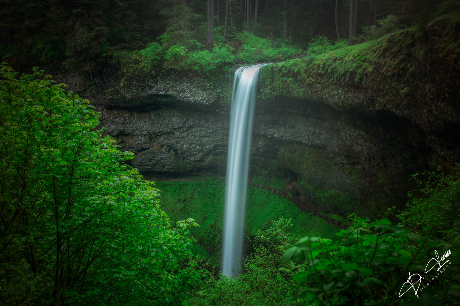 Oregon's Silver Falls One of my favorite places to visit is Silver Falls State Park with it numerous hiking trails and waterfalls. It is magical.